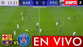 BARCELONA VS PSG EN VIVO 14 HOY CHAMPIONS LEAGUE 2021ver BARCELONA VS PSG PARTIDO ESPN RESUMEN [upl. by Ardnekat197]