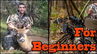 Crossbow Hunting 101 Crossbow Hunting for Beginners [upl. by Docia]