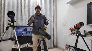 Best Telescope for beginners Reflector  Refractor  Maksutov  where to buy telescopes in india [upl. by Wehttam]