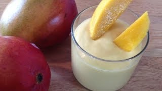 Mango amp Coconut Smoothie Recipe [upl. by Ayrad]