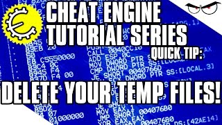 Cheat Engine 64 Tutorial Quick Tip Delete Your Temp Files HowTo [upl. by Trow]