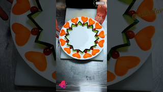 Salad decoration ideas  easy and beautiful salad decoration pt 8 shorts salad decoration [upl. by Bonneau]