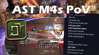 FFXIV M4S AST Pov NA PF strats [upl. by Tezzil]