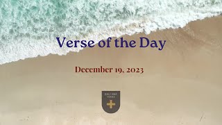 Bible Verse of the Day  December 19 2023 dailybibleverses verseoftheday bible [upl. by Sink]