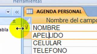 COMO CREAR UNA BASE DE DATOS EN ACCESS quotPASO Iquot [upl. by Ahsead]