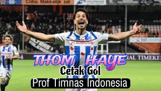 Aksi Thom Haye vs Twente FC  Gol Pertama Pemain Indonesia di Eredivisie Belanda [upl. by Callum]