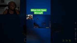 When Ark Goes Wrong gaming arksurvivalevolved arkascended ark scary shorts mosasaurus ￼ [upl. by Yerac]