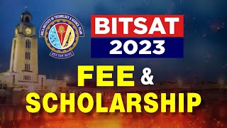 🤯 Is BITs Pilani affordable BITSAT 2023  Complete Fee details amp scholarship [upl. by Resee]