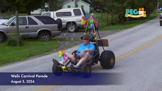 Wells Carnival Parade  August 3 2024 [upl. by Pena273]