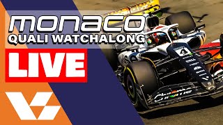 Monaco Grand Prix 2023 F1 QUALIFYING WATCHALONG No Timings [upl. by Nosmas621]