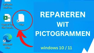 Hoe lege witte bureaubladsnelkoppelingspictogrammen in Windows 10 en 11 te repareren [upl. by Animor]