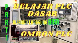 Part 1  Dasar Pemrograman PLC OMRON Apa itu NO dan NC Tombol Belajar plc omron [upl. by Reinaldo129]