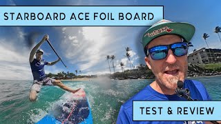 Test and Review Starboard ACE Downwind Foil Board [upl. by Delbert971]