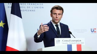 Macron accueille la Conférence Nationale du Handicap à lÉlysée [upl. by Htebirol]