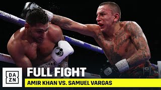 FULL FIGHT  Amir Khan vs Samuel Vargas [upl. by Namaj]