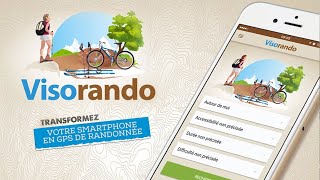 Visorando  LE GPS randonnées ULTIME [upl. by Anifares]