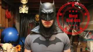 Nates Batman Cowl Review [upl. by Harelda]