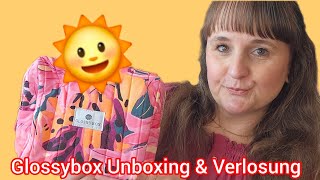 Time To Shine 🌞 Glossybox Juni 2024 Unboxing amp Verlosung  Beauty  Beautybox [upl. by Yevre613]