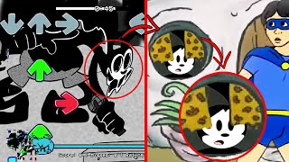 References You Missed In Corrupted Oswald FNF X Pibby  Pibby Oswald  Oswald The Lucky Rabbit [upl. by Stern]