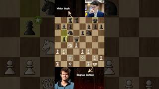 45th FIDE Chess Olympiad 2024 Magnus Carlsen vs Viktor Gazik chess chessgrandmaster [upl. by Quinby]