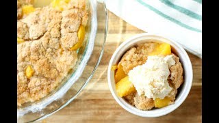 Peach Cobbler Recipe [upl. by Zurn406]