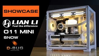 PC Build  รีวิวคอมประกอบ CASE LIAN LI O11 MINI SNOW  GIGABYTE RTX4080 AERO [upl. by Anileve]