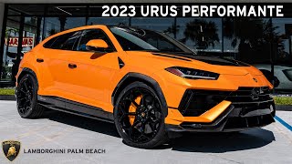 2023 Lamborghini Urus Performante  Arancio Borealis  LPB [upl. by Hamnet]