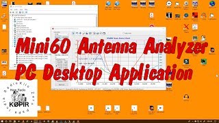 Mini60 SARK100 Desktop PC Application Analyzing My Tribander [upl. by Noira]