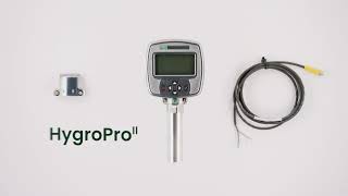 HygroPro II Introduction The most advanced moisture transmitter on the market [upl. by Prudi]