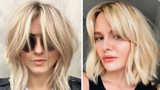 Bob amp Lob Haircuts to Crush On  Best Variations of a Medium Shag Haircut for 2023 [upl. by Idden]