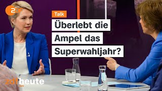 Viel Krise wenig Vertrauen  sinkende Umfragen für die SPD  maybrit illner vom 04042024 [upl. by Fergus376]