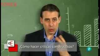 ¿Cómo hacer una crítica constructiva [upl. by Kauffman]