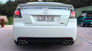 VE SV6 2 14quot Xforce exhaust [upl. by Salvidor]