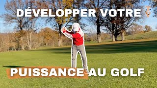 DÉVELOPPER VOTRE PUISSANCE AU GOLF  Thomas Vayssieres Coaching [upl. by Tychonn694]