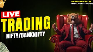 Nifty 50  Bank Nifty Option Trading live 27022024  Live Tuesday Analysis With Aman Srivastav [upl. by Balf]