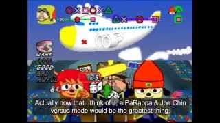 Lets Play Um Jammer Lammy Multiplayer 3 PaRappa CoOp [upl. by Aidile]