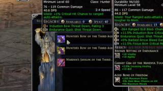 LOTRO  Legendary Items Deconstruction [upl. by Thacher]