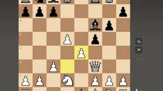 Дебют королевской пешки 12 Kings Pawn Opening MacLeod Attack Шахматы рапид [upl. by Verdha]