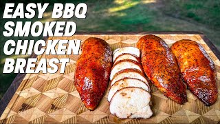 This Is My FAVORITE BBQ Smoked Chicken Breast Recipe  Ash Kickin BBQ [upl. by Mohun634]