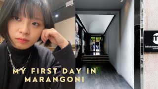 My First Day In Istituto Marangoni How to enrol to a fashion school [upl. by Prior]