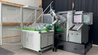 ECOtending CNC with PolyScope X – ECOSPHERE® with Hurco [upl. by Neiluj]