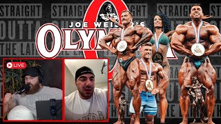 Live 🔴 Finals Olympia Coverage with Flex Lewis of the Classic Physique [upl. by Nitsuga692]