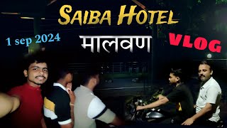 पार्टीसाठी रात्री अचानक मालवणमध्ये🤩 Hotel Saiba Malvan  Ganpati Decoration Shop [upl. by Naashom]