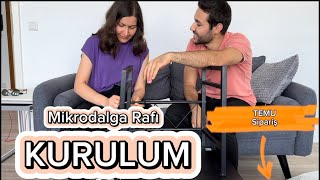 TEMU Mikrodalga Rafı KURULUMU [upl. by Agbogla]