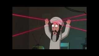 Family Guy  Osama bin laden repents and goes to heaven [upl. by Philo]