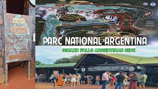 4K Walking in Parc National des Iguazu  Iguazu Falls Argentinian Side [upl. by Nosna]