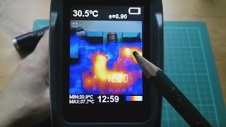 Review Xintest HT02 Thermal Imaging Camera  Banggood [upl. by Saks]