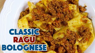 Classic Traditional Ragù Bolognese Sauce Recipe  So Easy  Glen And Friends Cooking [upl. by Kealey]