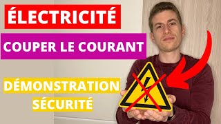 COMMENT COUPER LE COURANT ET TRAVAILLER HORS TENSION Vérification d’Absence de Tension  VAT [upl. by Yorel377]