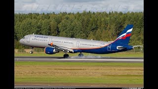 Landing at SIBERIA Irkutstk Intenational Airport [upl. by Clarette401]